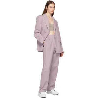 Shop Adidas Originals By Danielle Cathari Purple Dc Blazer