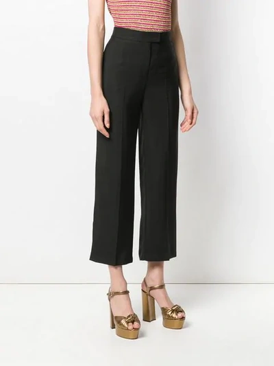 Shop Pinko Cropped Straight In Black
