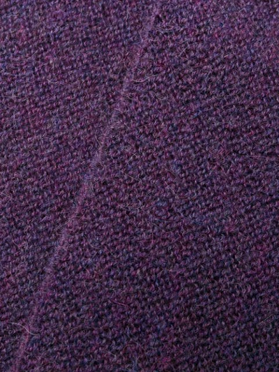 Shop Christian Wijnants Knitted Jumper In Purple