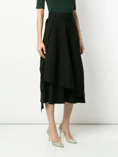 Shop Rachel Gilbert Coco Skirt In Black