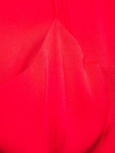Shop Galvan Phoebe Jumpsuit In Red