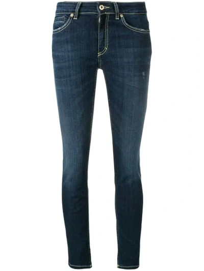 Shop Dondup Skinny Fit Jeans In Blue