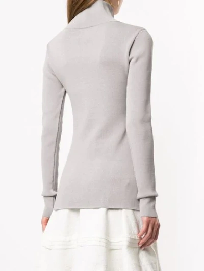 Shop Aje Casual Sweatshirt In Grey