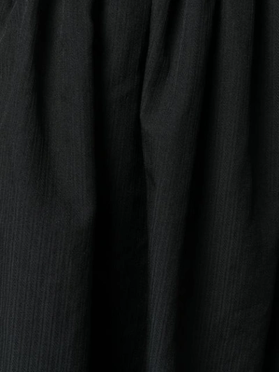Shop Comme Des Garçons Comme Des Garçons Layered Full Skirt - Black