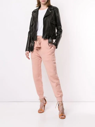 Shop Ulla Johnson Tapered Trousers In Pink