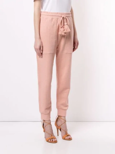 Shop Ulla Johnson Tapered Trousers In Pink