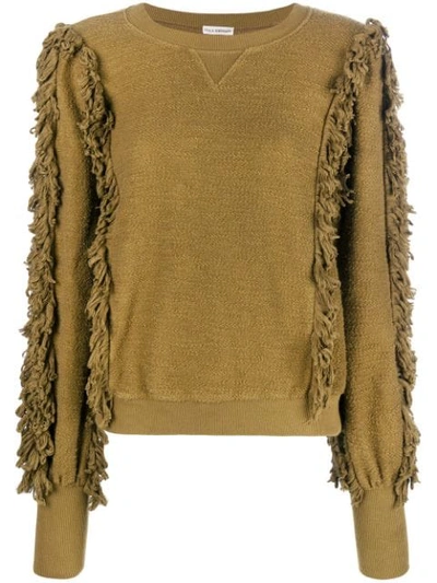 Shop Ulla Johnson Pullover Mit Fransen In Army