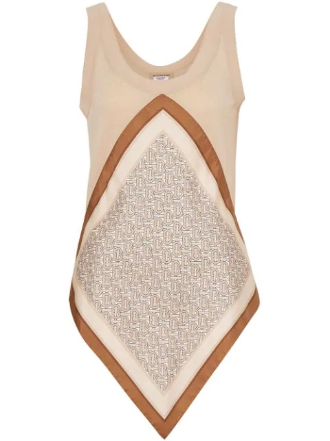 burberry scarf top