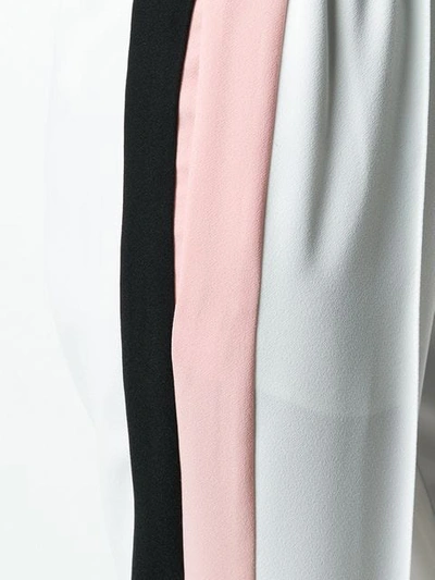 Shop Pinko Side Stripe Track Pants In White