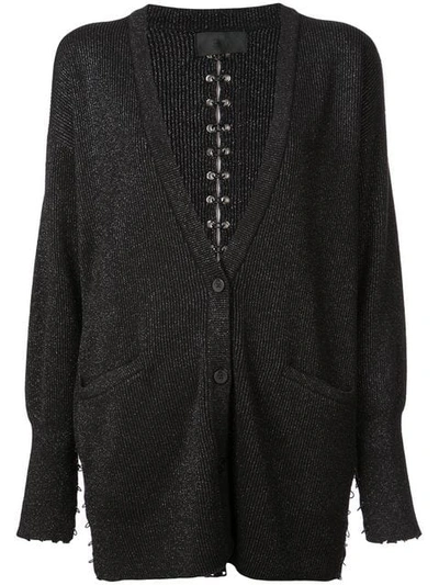 Shop Rta Oneil Cardigan In Black