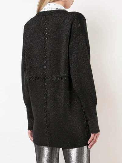 Shop Rta Oneil Cardigan In Black