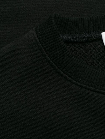 Shop Saint Laurent Star Logo Sweatshirt - Schwarz In Black
