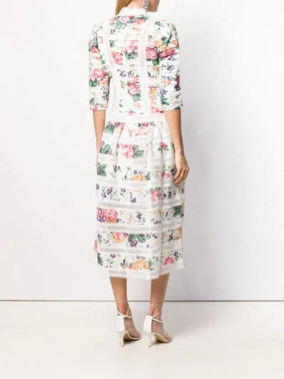 ZIMMERMANN ALLIA PINTUCK LONG DRESS - 白色