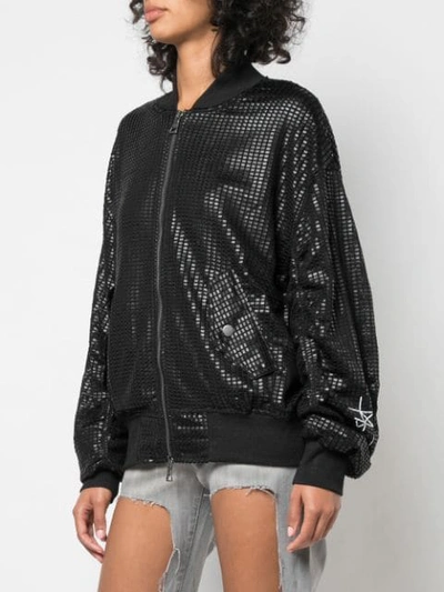 Shop Haculla Bomber Jacket In Black