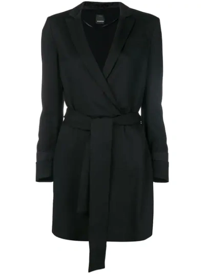 tie-waist blazer dress