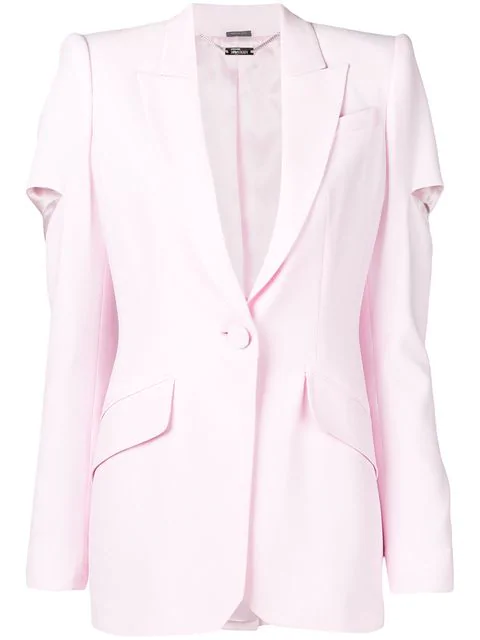 alexander mcqueen pink suit