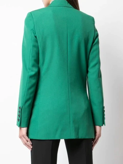 Shop Gucci Tailored Blazer  In Green