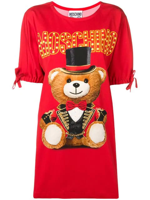 moschino baby red dress
