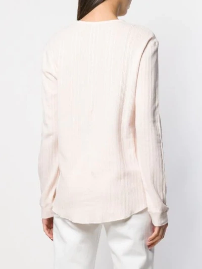 Shop 6397 Ribbed Lightweight Sweater In Pink