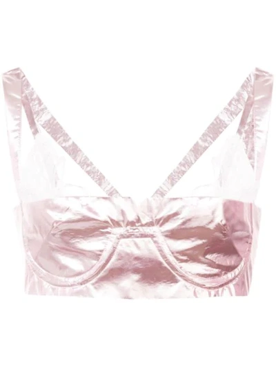 Shop Neith Nyer Tiffany Bralette Top In Pink