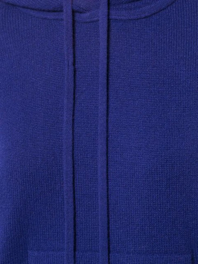 Shop Alexandra Golovanoff Hooded Jumper - Purple