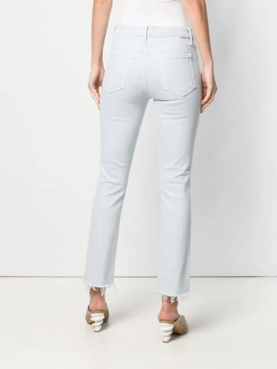 Shop Mother The Rascal Skinny Jeans In Blue