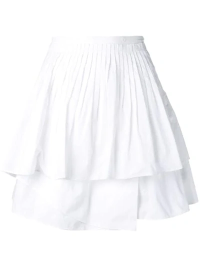 Shop Ulla Johnson Alice Mini Skirt In White