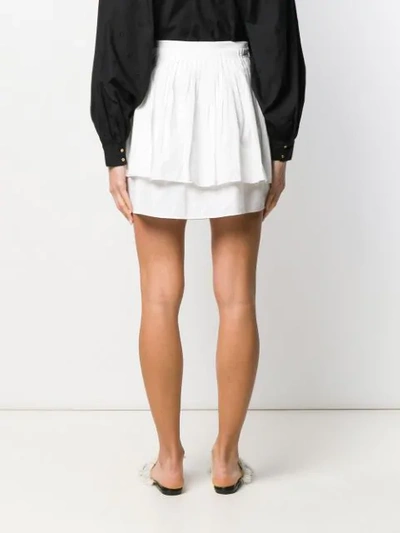 Shop Ulla Johnson Alice Mini Skirt In White