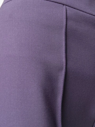 CHLOÉ 阔腿喇叭裤 - 紫色