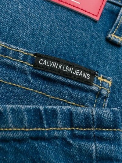 Shop Calvin Klein Jeans Est.1978 High Rise Flared Jeans In Blue
