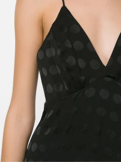 Shop Tufi Duek Asymmetric Jacquard Dress - Black