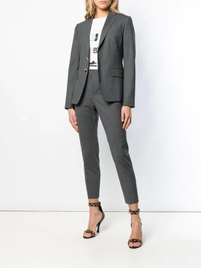 Shop Dsquared2 London Skinny Suit In Grey