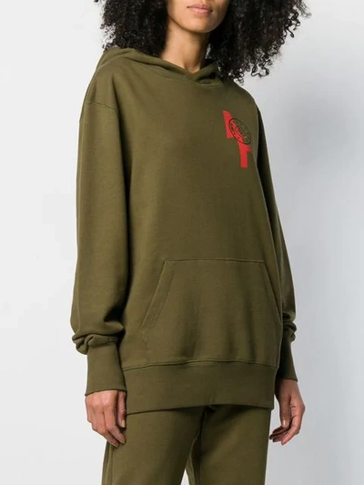 Shop A.f.vandevorst Always Forever Hoodie In Green