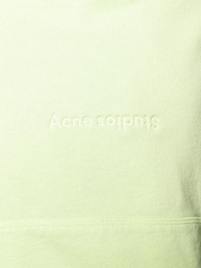 Shop Acne Studios 'joghy' Kapuzenpullover In Green