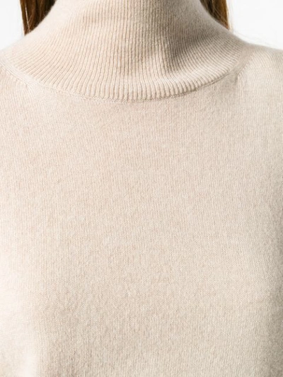 mock neck sweater