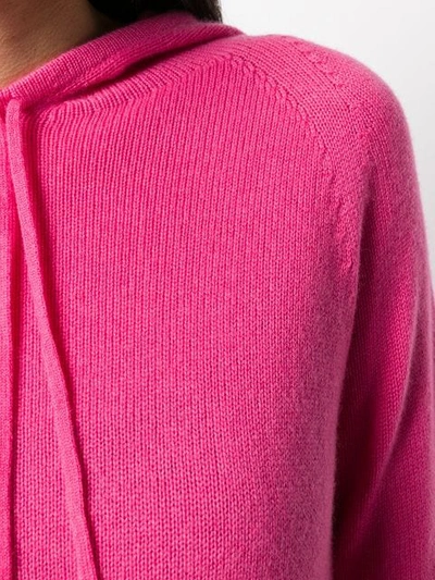 Shop Max Mara Meris Cashmere Hoodie In Pink