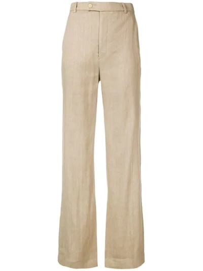 Shop Joseph Bootcut Trousers In Neutrals