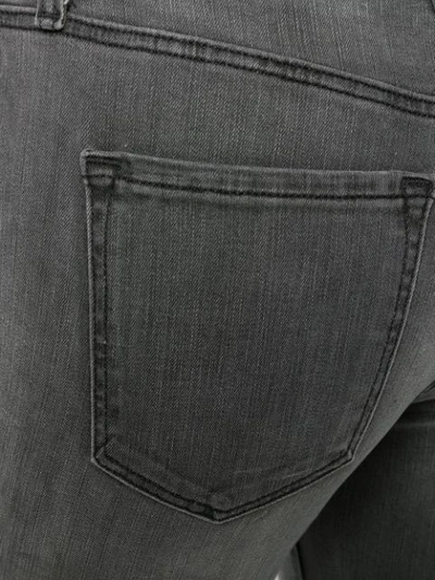 Shop J Brand Alana Cropped Jeans In Grey