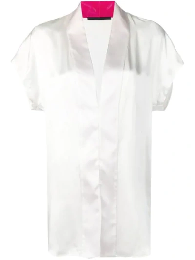 Shop Haider Ackermann V-neck Blouse In White