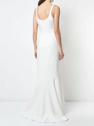 Shop Cinq À Sept Sade Gown In White