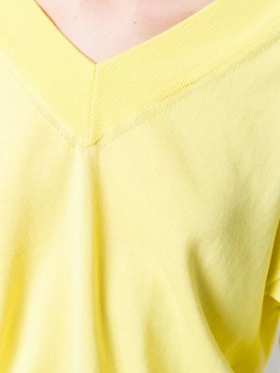 Shop Maison Margiela Relaxed-fit Pullover In Yellow