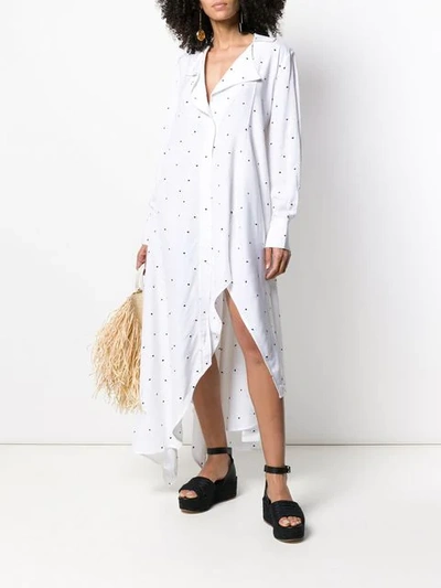 Shop Jacquemus Casual Day Dress In White