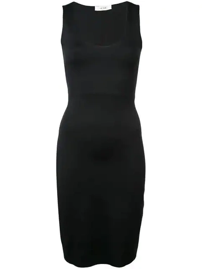 Shop The Row Scoop Neck Dress In Black