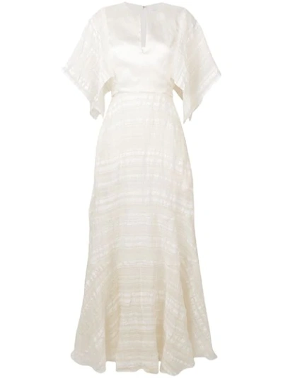 Shop Noon By Noor Lou Dress In White