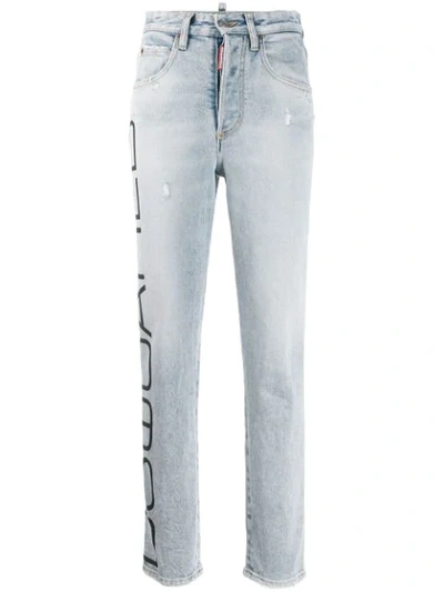 Shop Dsquared2 Classic Slim-fit Jeans In Blue