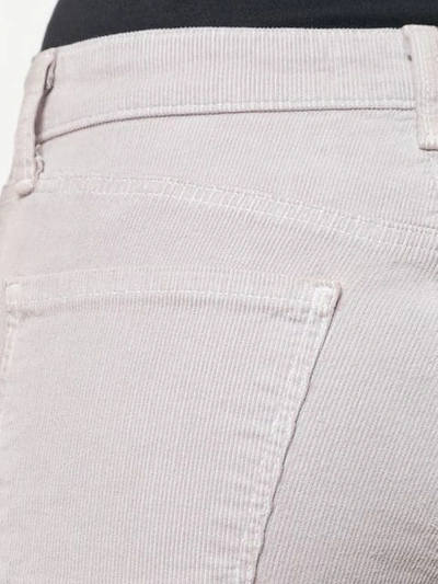 Shop J Brand Skinny Fit Corduroy Trousers In Grey