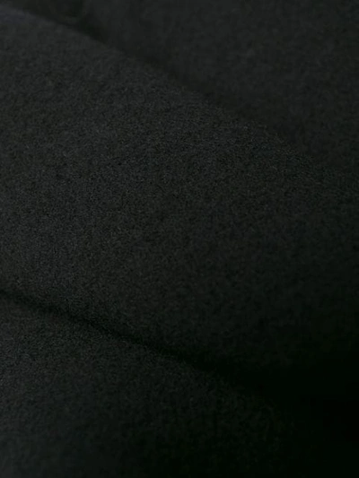 Shop Jil Sander Oversized Single-breasted Coat In Black