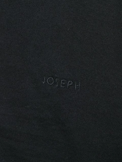 Shop Joseph Round Neck T-shirt - Black