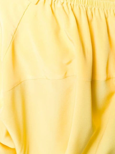 Shop Emilio Pucci Yellow Silk Shirt