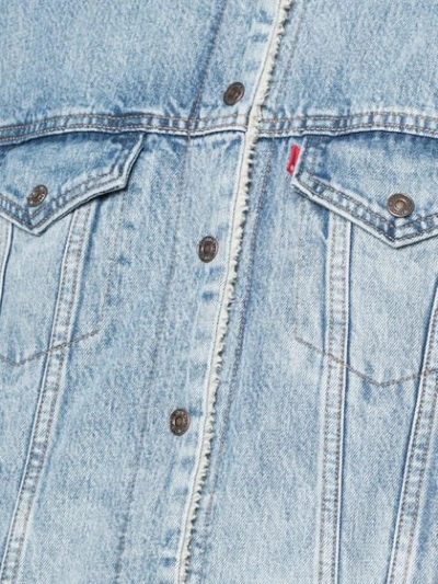 Shop Levi's Oversized Denim Jacket - Blue